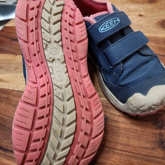 Keen no tie sneakers girls youth size 1 - Picture 4 of 9